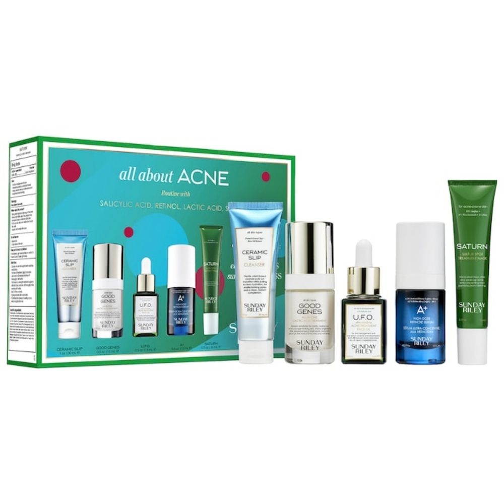 Sunday Riley All About Acne Breakout + Blackhead Set